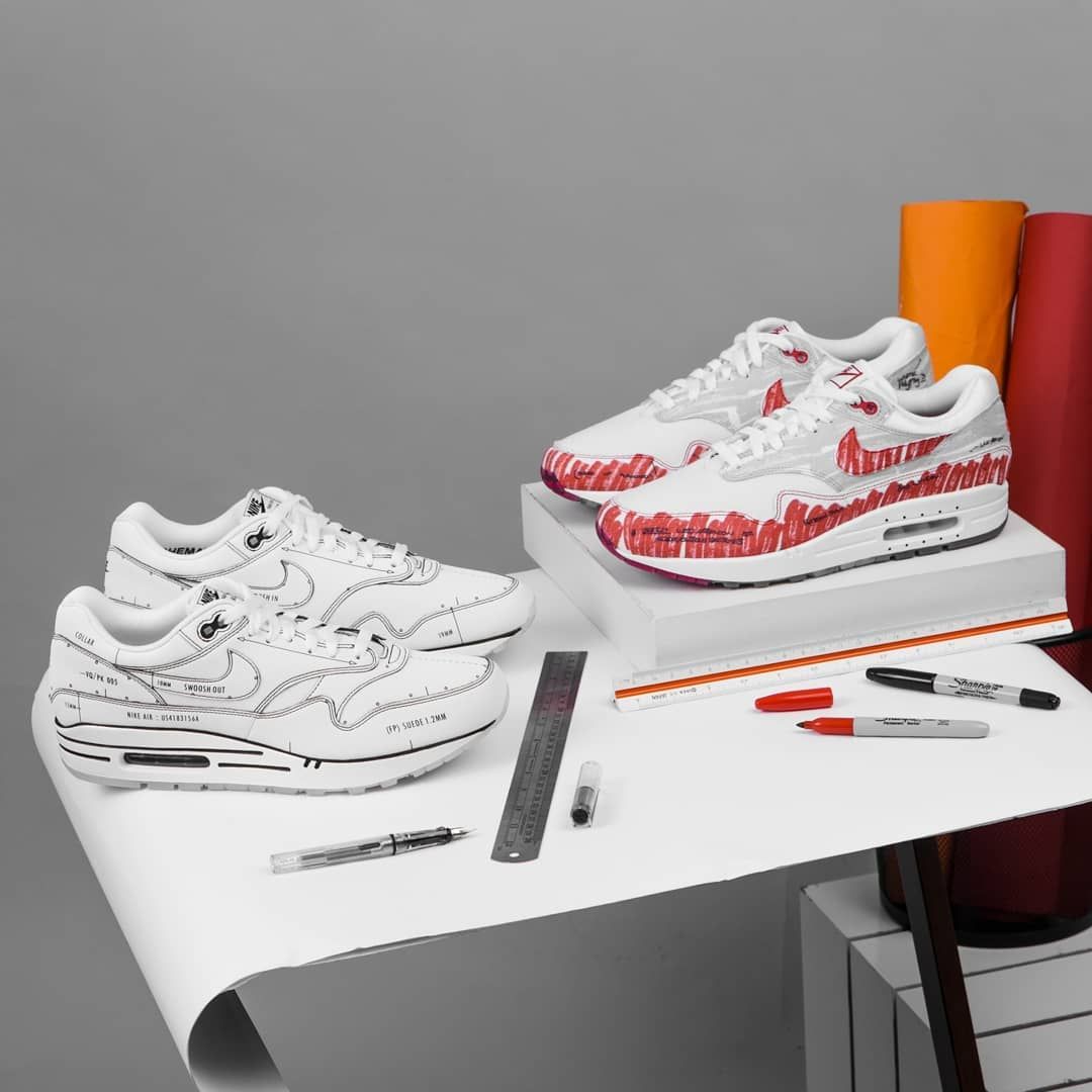 Nike Air Max 1 “Sketch to Shelf” Pack - Kordon