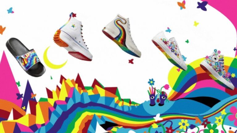 Converse celebra el orgullo lgbtq+ con su nueva colección llena de color y diseños personalizados Colombia Kordon.co
