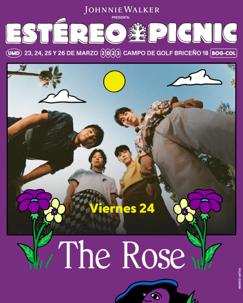 FEP2023 The Rose en Colombia Festival Estéreo Picnic Kordon.co