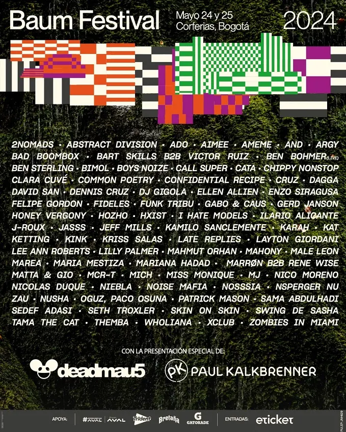 Baum Festival 2024 Kordon.co BAUM Colombia